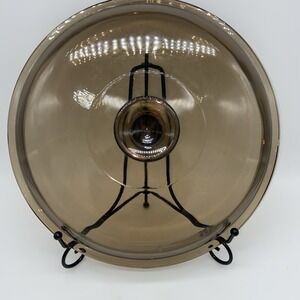 Corning Vision Ware Pyrex Amber Cookware Lid‎ Only Replacement 10-5/8" Pyrex A B